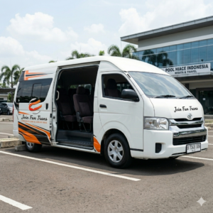 sewa hiace pariwisata