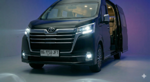 sewa hiace premio terbaru