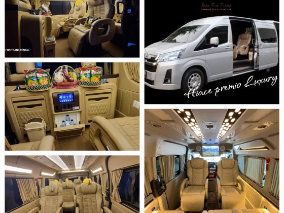 SEWA HIACE LUXURY PREMIO VIP CLASS