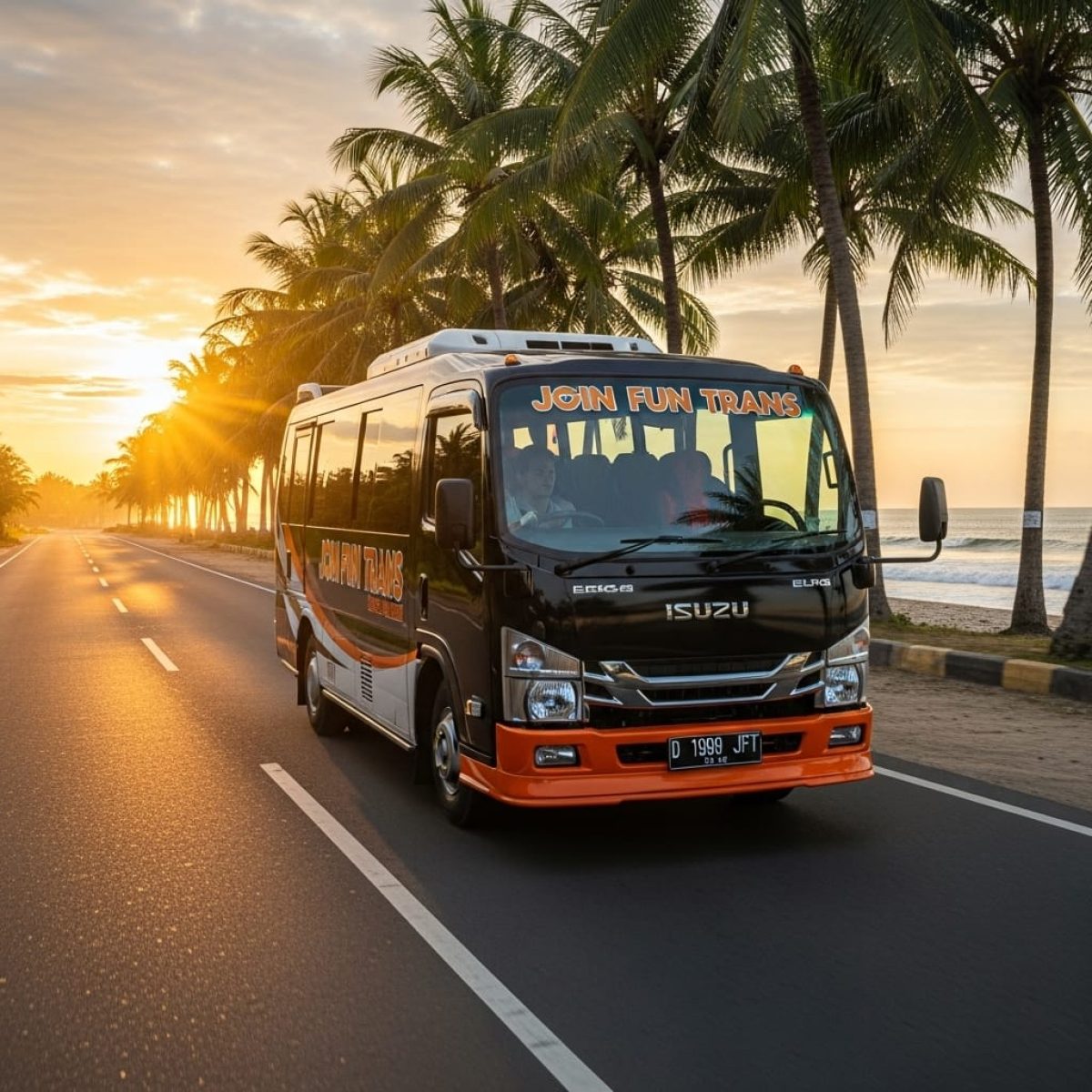 Rute dan harga sewa elf jakarta