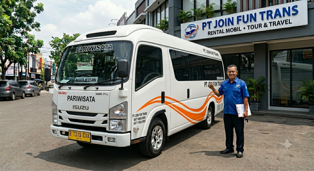 Rental Isuzu elf tangerang